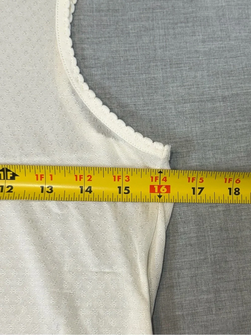 L.L. Bean Cream Silk Tank